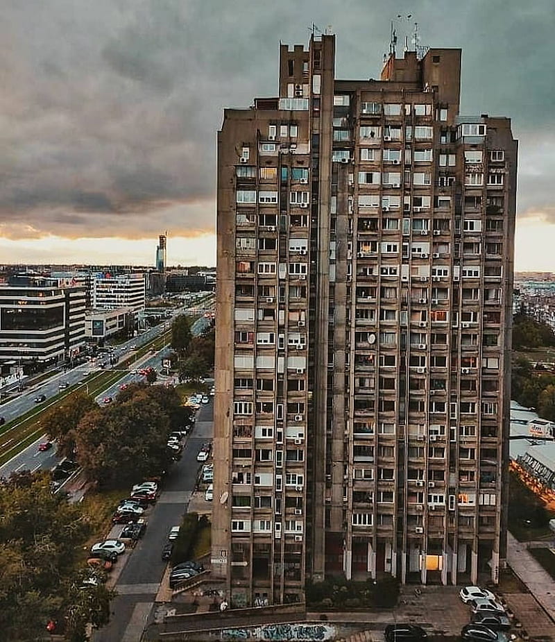 Beograd, blok 23, HD phone wallpaper