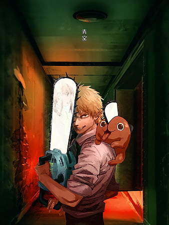 Chainsaw Man 4K Phone iPhone Wallpaper #5421b