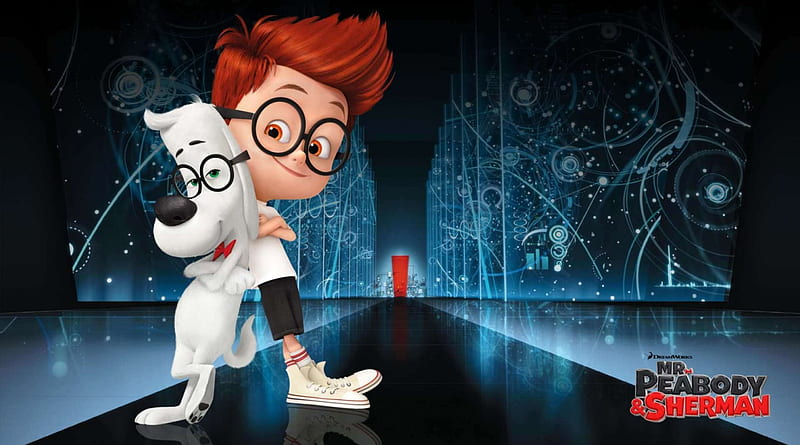 Mr Peabody and Sherman, Mr Peabody, Time travel, History, Dog, HD wallpaper