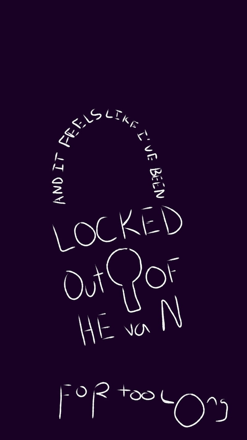 Locked out of heaven, quotes, HD phone wallpaper