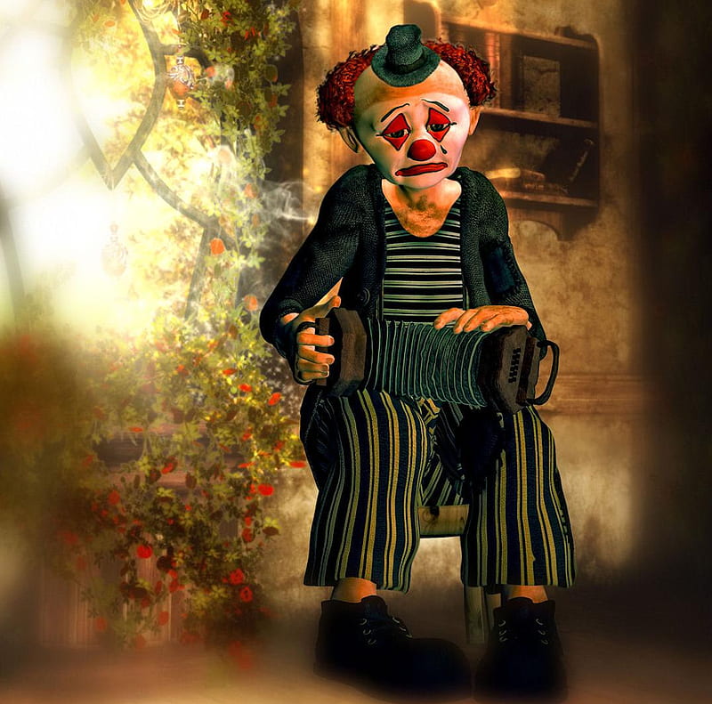 TheSadOneLife, sad, clown, life, HD wallpaper | Peakpx