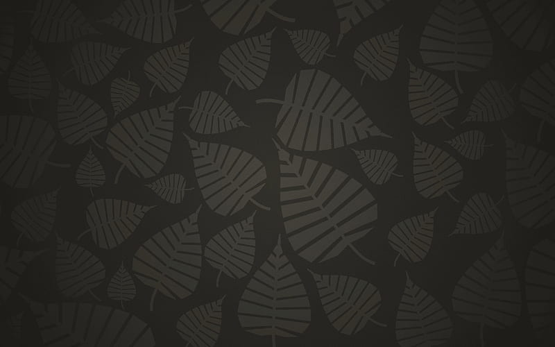 black leaves texture, leaves patterns, plant textures, leaves, black backgrounds, leaves texture, black leaves, black leaf, macro, leaf pattern, leaf textures, HD wallpaper