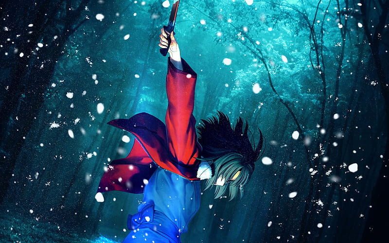 Winter, season, Kara, No, Kyoukai, Anime, Melty, Blood / and Mobile  Background, HD wallpaper | Peakpx