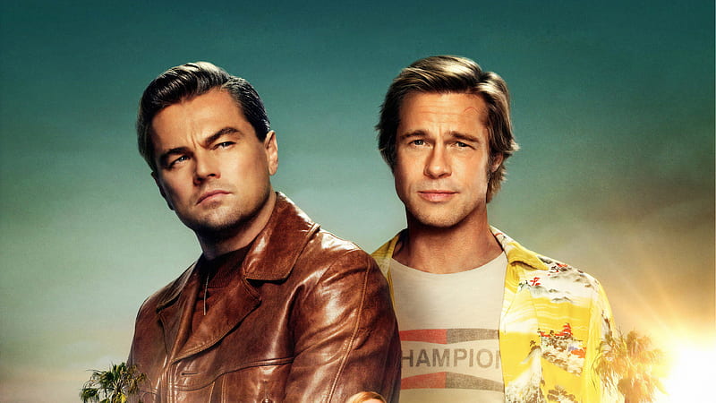 Once Upon A Time In Hollywood, Brad Pitt, Leonardo DiCaprio, HD wallpaper