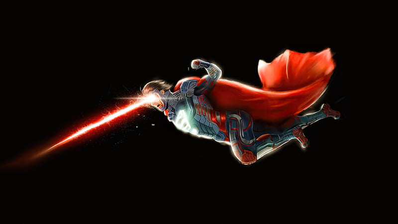 Superman Injustice New Suit, superman, superheroes, artwork, artist, artstation, HD wallpaper