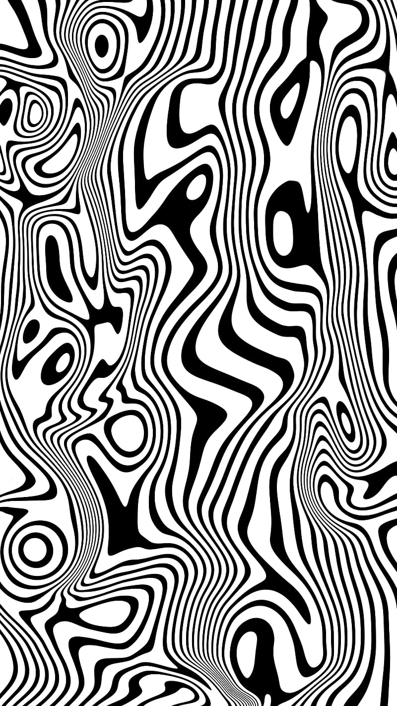 Líneas de cebra, abstracto, b & w, , negro, blanco y negro, blanco, Fondo  de pantalla de teléfono HD | Peakpx
