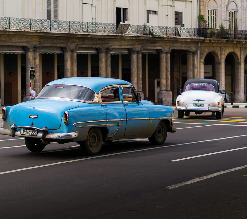 Cuba cars, car, city, havana, oldtimer, HD wallpaper | Peakpx