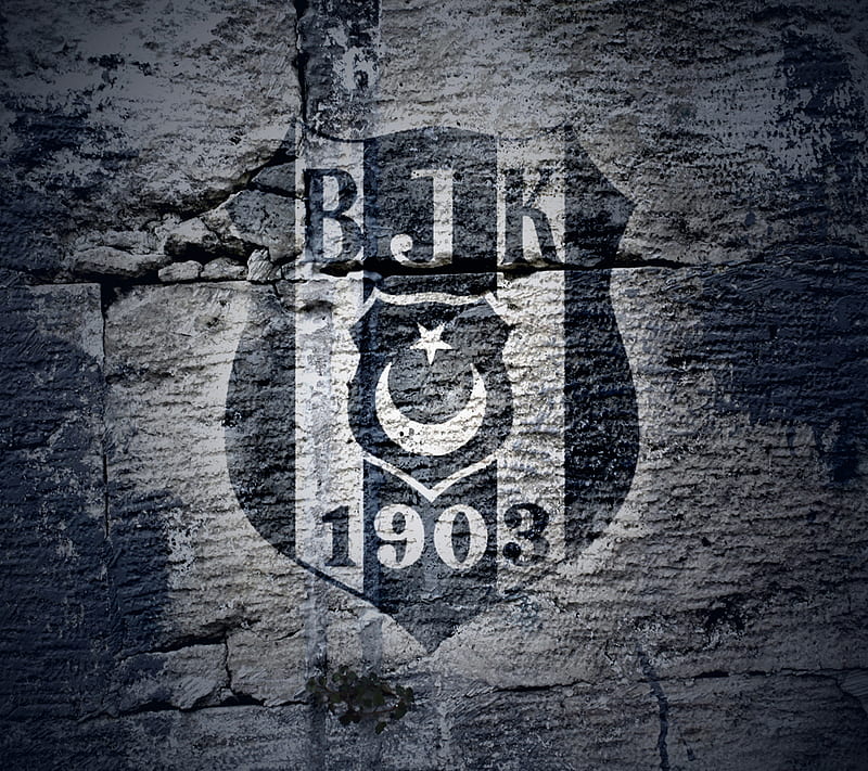 Besiktas - BJK, besiktas, bjk, black, eagle, kartal, turkey, turkiye, white, HD wallpaper