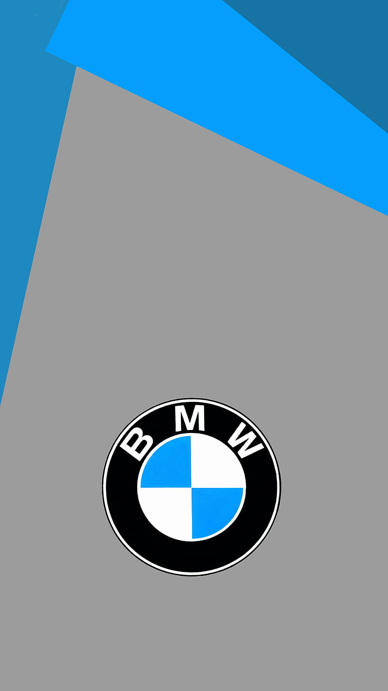 Lockscreen BMW Blue, bavaria, bmw logo, desenho, gris, nic blue, sheer driving pleasure, HD phone wallpaper