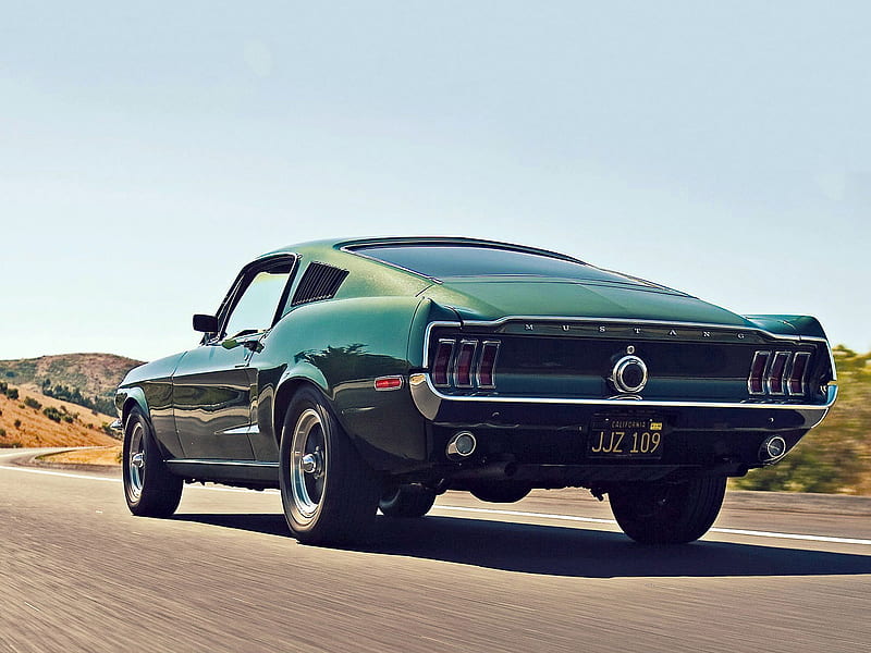 1968 Ford Mustang GT 390, 1st Gen, Coupe, GT390, V8, car, HD wallpaper