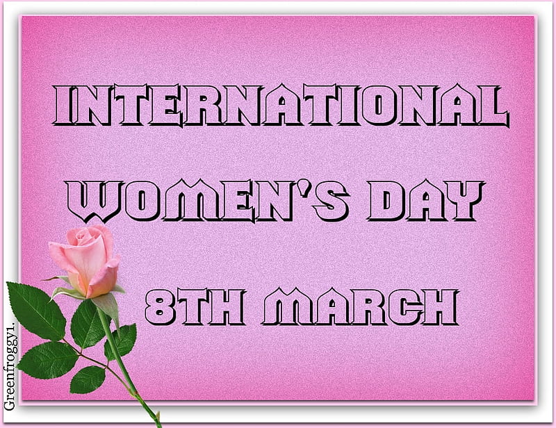 INTERNATIONAL WOMEN'S DAY, DAY, COMMENT, WOMENS, CARD, HD wallpaper