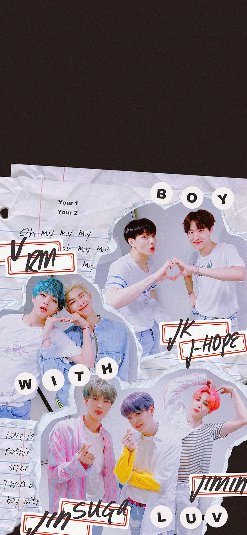 Boy with luv BTS, kpop, bangtan, bangtansoyeondan, HD phone wallpaper