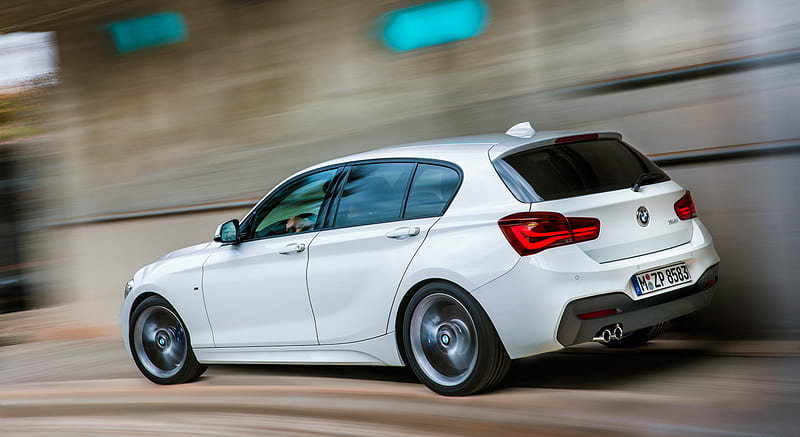 2016 BMW 1-Series 125i M Sport 5-Door - Rear , car, HD wallpaper