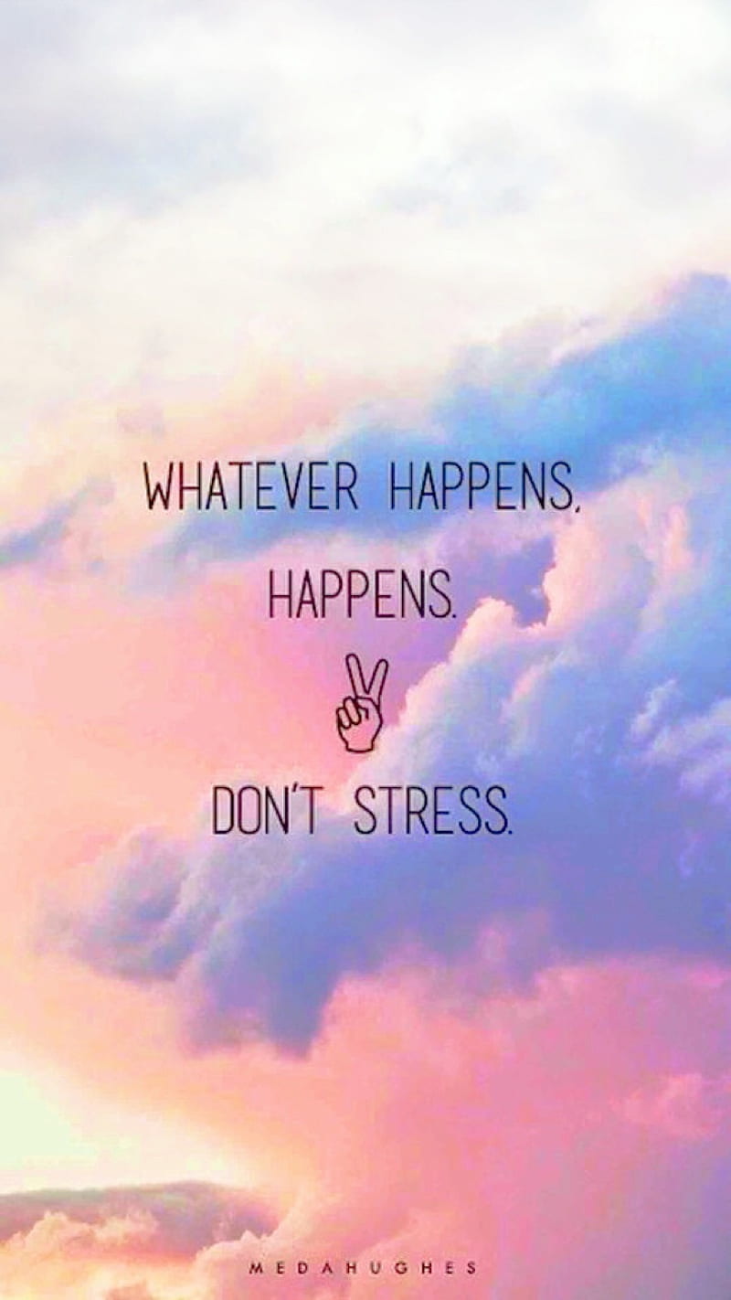 Don't stress shared, Stress Quotes, HD phone wallpaper