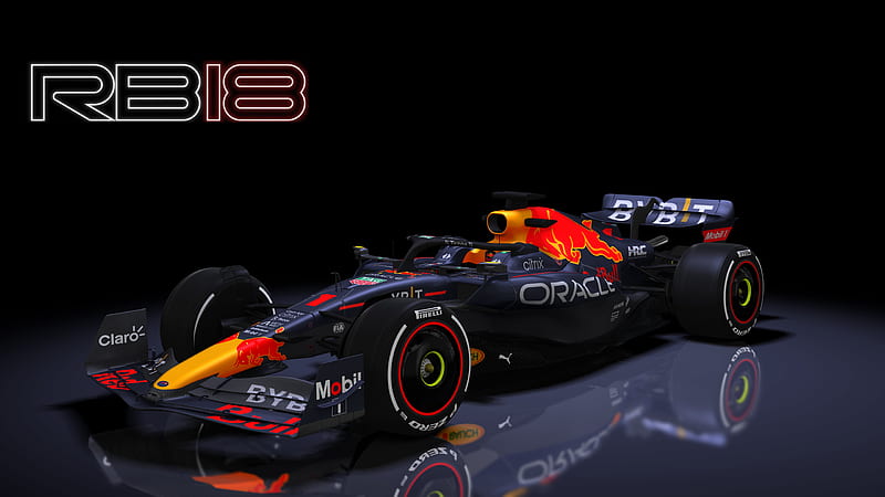 ACFL Red Bull RB18 Car Launch inspired Preview, HD wallpaper