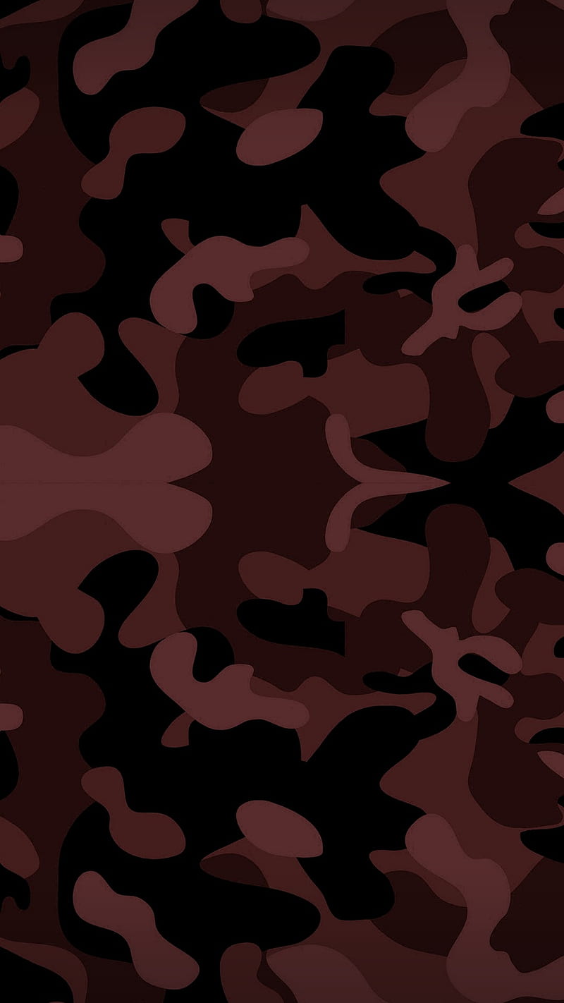 Red camo, background, white, desert, flowers, green, gris, military, peace, pink, white, HD phone wallpaper