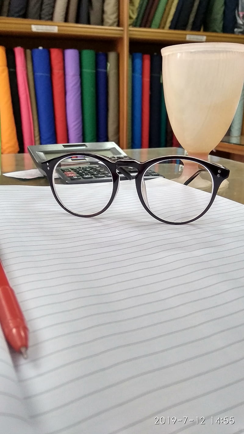 The Eyeglasses, book, deadline, paper, pen, HD phone wallpaper
