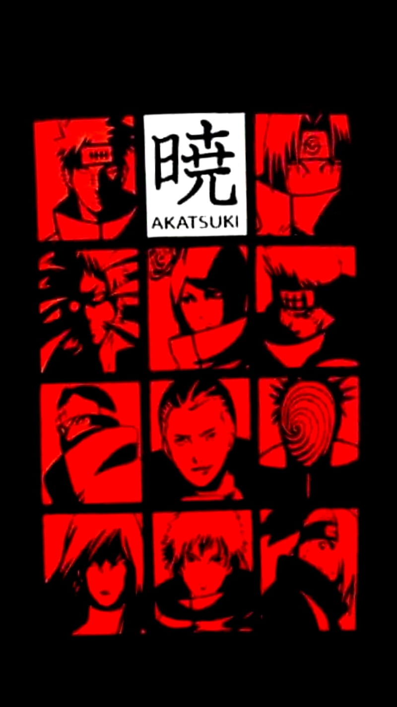 Akatsuki, konan, naruto, pain, itachi, kakuzu, tobi, kisame, hidan, deidara, sasori, HD phone wallpaper