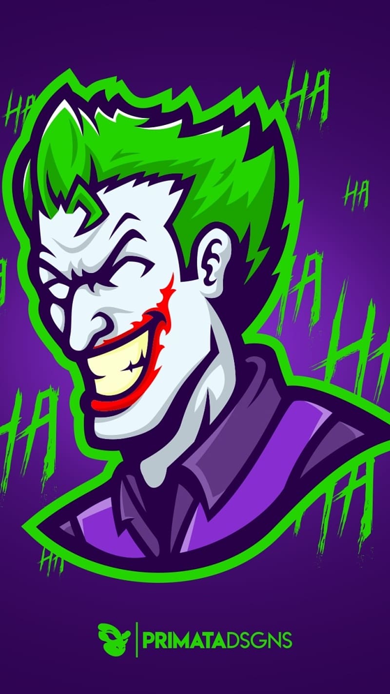 Joker, illustrator, anime, joker, HD phone wallpaper | Peakpx