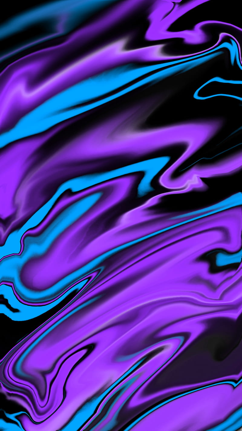 Purple oil, abstraction, acrylic, fluid, lava, liquid, oil, purple, texture, water, watercolor, HD phone wallpaper
