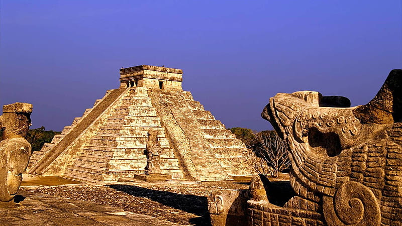 Mexican Pyramid Mexican, HD wallpaper