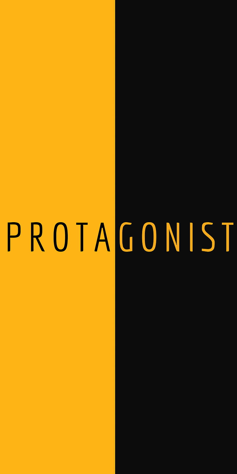 The Protagonist , black, movies, sayings, tenet, yellow, HD phone wallpaper
