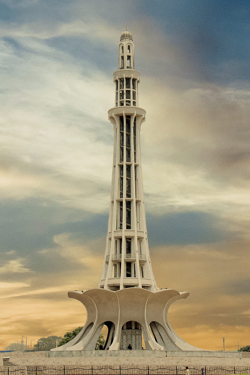 Minar E Pakistan, lahore, pakistan, HD phone wallpaper