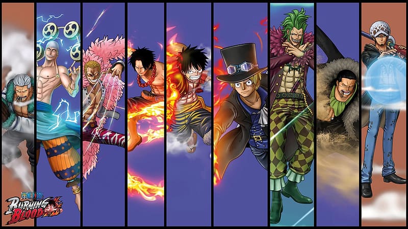 Anime, Portgas D Ace, One Piece, Monkey D Luffy, Enel (One Piece