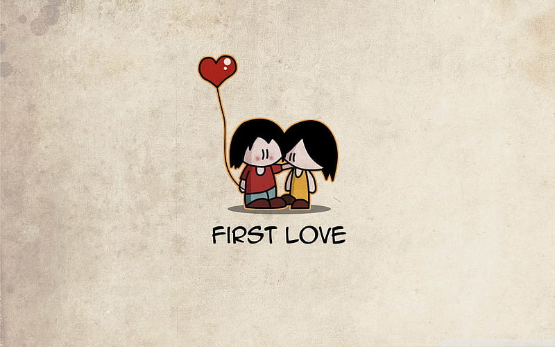 first love-Happy Valentines Day theme, HD wallpaper