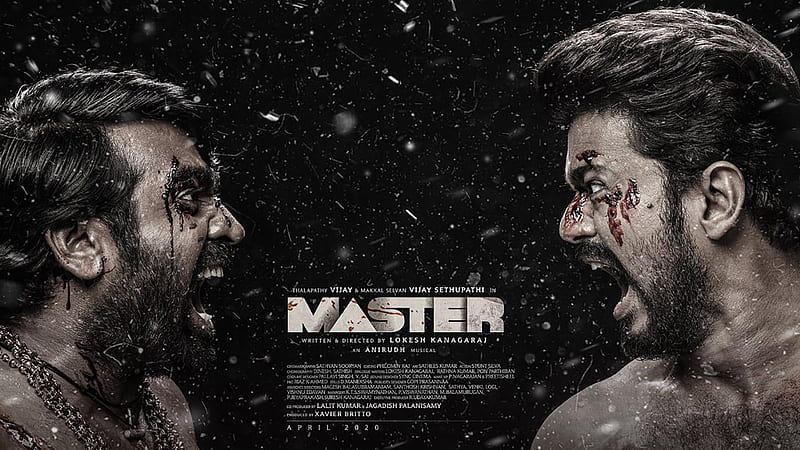 Vijay Master Movie Poster, HD wallpaper