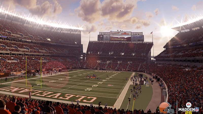 Cleveland browns home stadium hi-res stock photography and images