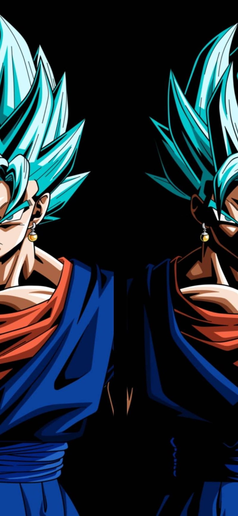 Vegito Black Dress 4K HD Dragon Ball Z Wallpapers, HD Wallpapers