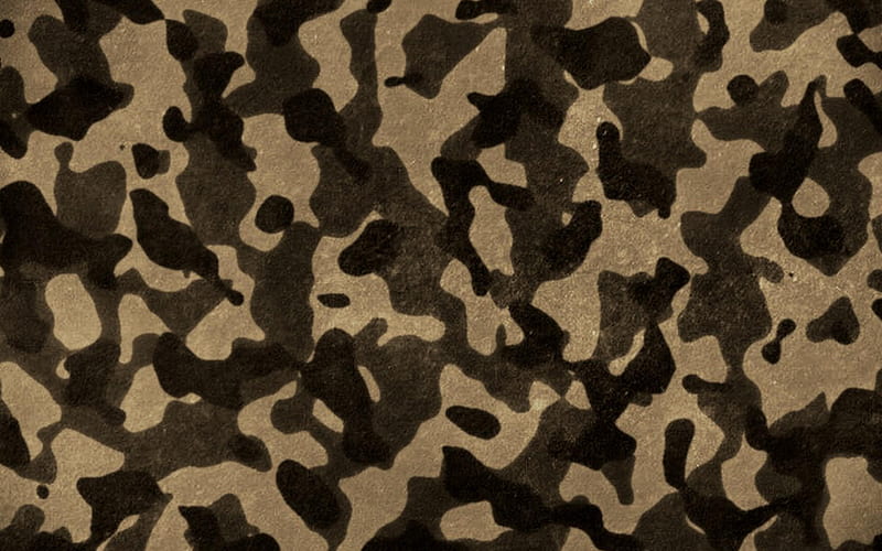 brown camouflage, dark camouflage, military camouflage, brown backgrounds, camouflage pattern, camouflage textures, brown camouflage backgrounds, HD wallpaper