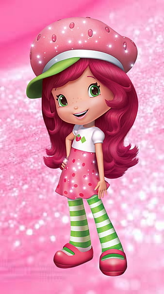 Strawberry shortcake, pink, HD phone wallpaper free download.