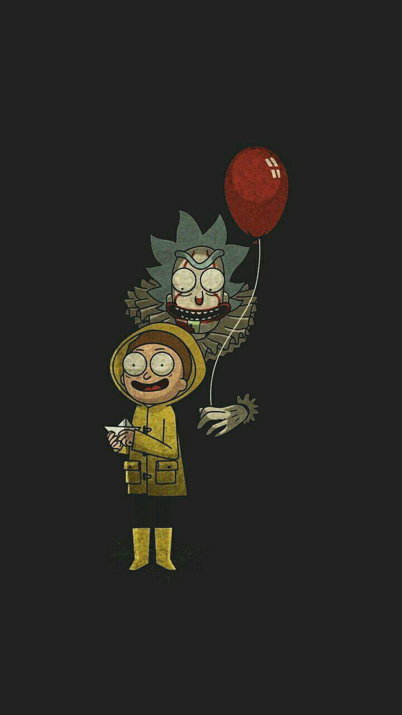 Rick and Morty IT, morty smith, rick sanchez, HD phone wallpaper | Peakpx