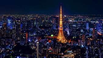 Tokyo Tower, japan, HD wallpaper | Peakpx