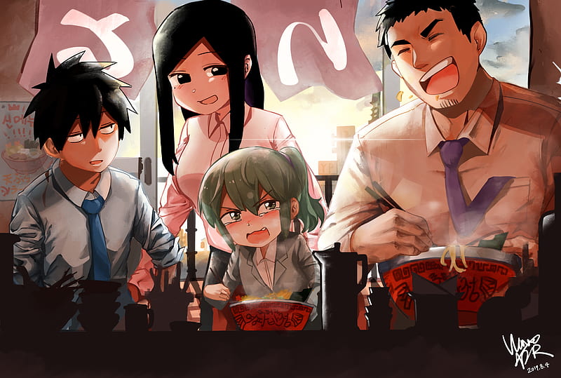 Anime Ryman's Club HD Wallpaper by とこ