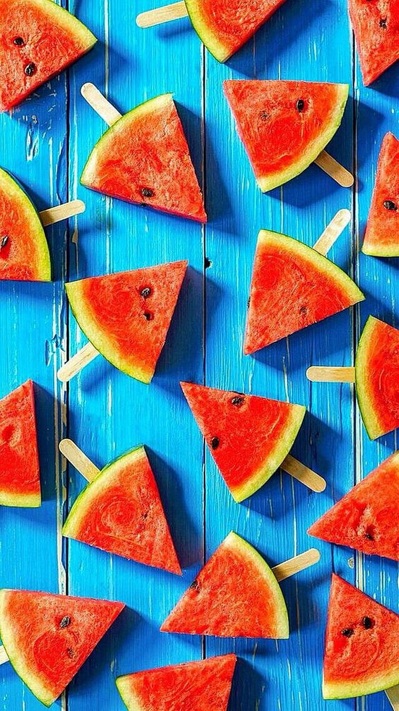 watermelon, colors, fruit, fruits, gift, gifts, oxygen, star, summer, watermelons, HD phone wallpaper