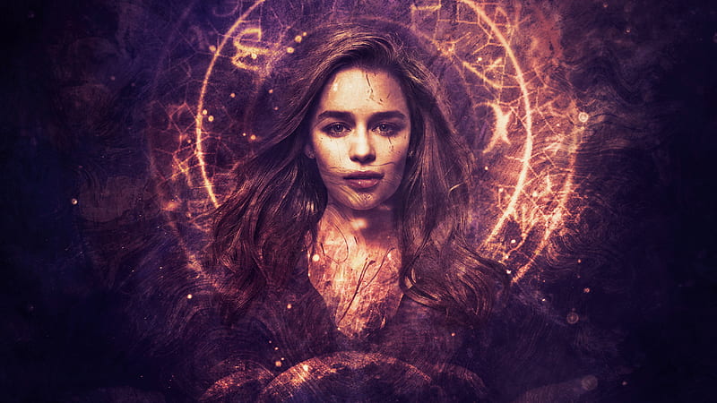 Emilia Clarke As Daenerys Targaryen Art, tv-shows, game-of-thrones, emilia-clarke, HD wallpaper