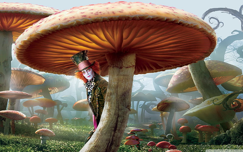 mad hatter-Alice in Wonderland Movie, HD wallpaper