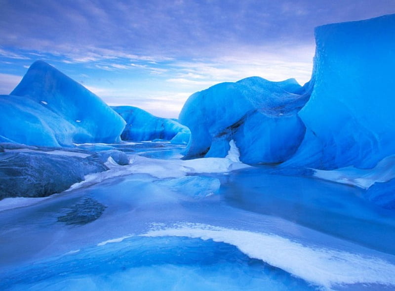 Blue Ice-bergs Iceland, ice, iceland, bergs, blue, cold, HD wallpaper |  Peakpx