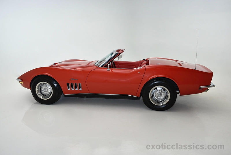 1969 Chevrolet Corvette Stingray 427, Stingray, Red, Chevrolet, Muscle ...