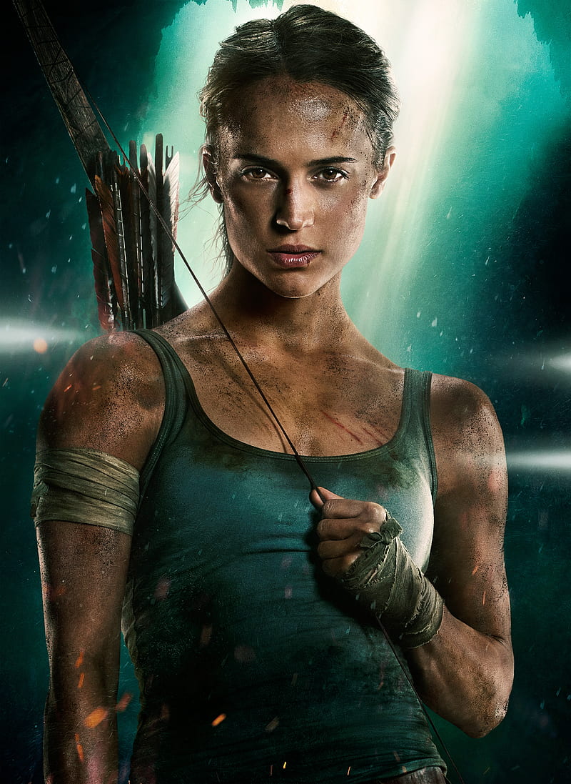 Tomb Raider, croft, lara, movie, HD phone wallpaper
