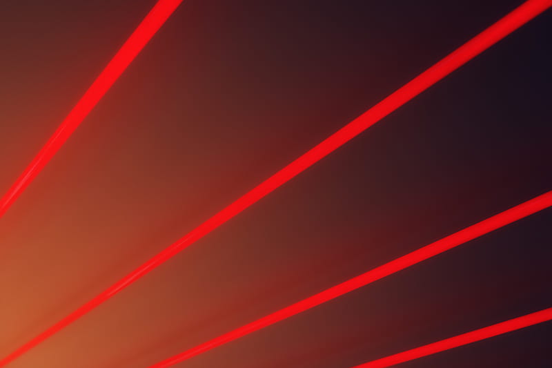 Red Light Beams Abstract , abstract, red, HD wallpaper