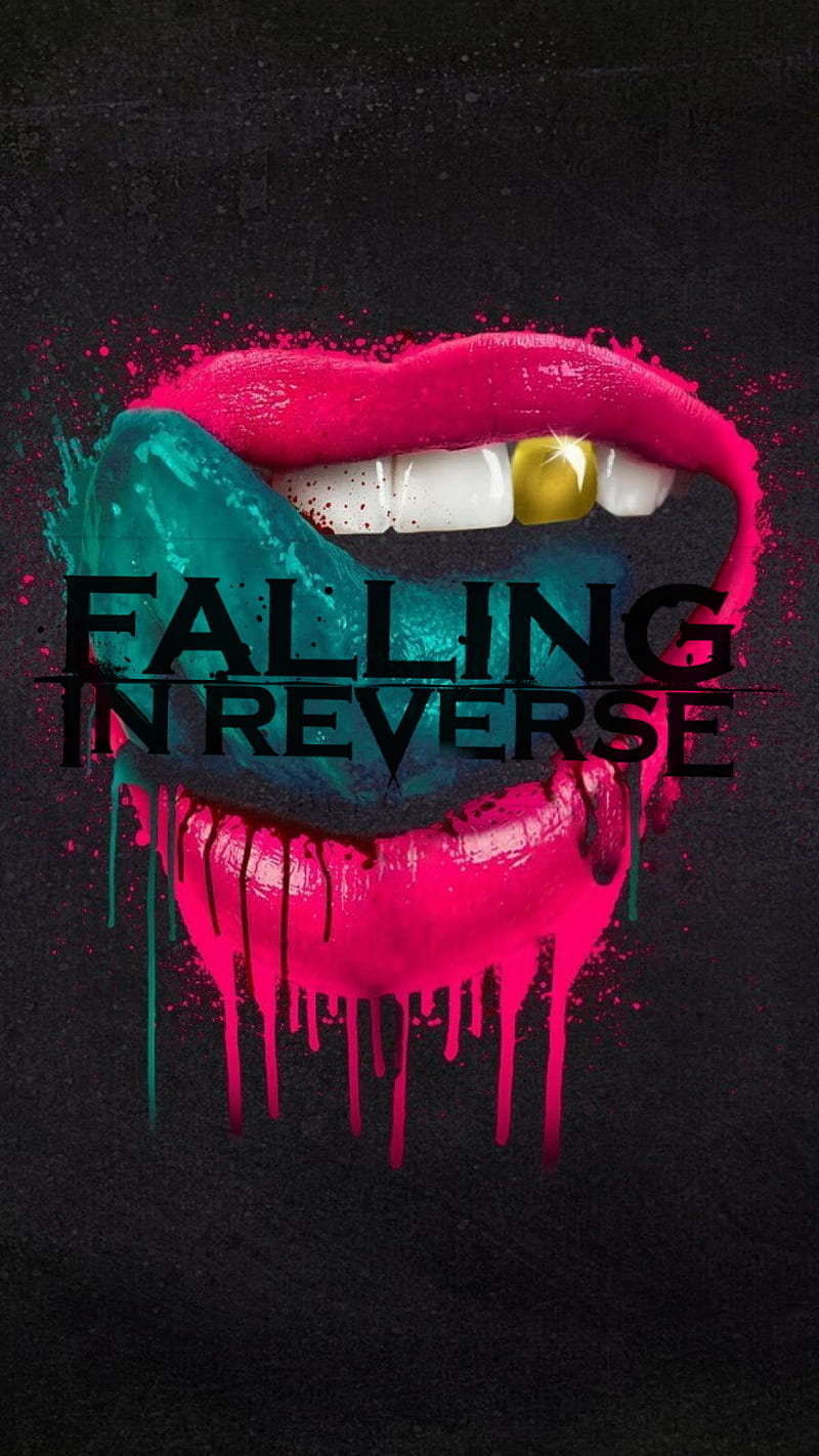 Falling In Reverse, fir, lips, HD phone wallpaper