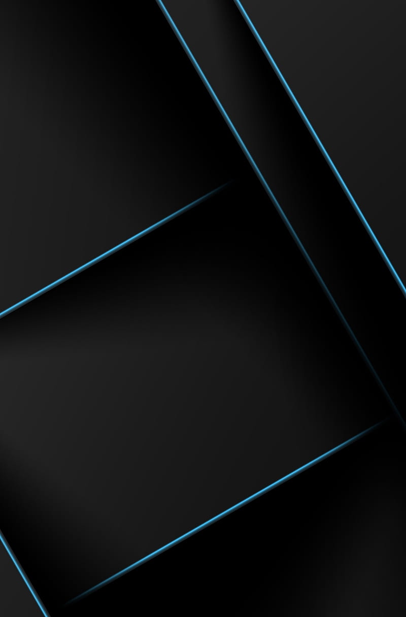 Blue wall, black, HD phone wallpaper | Peakpx