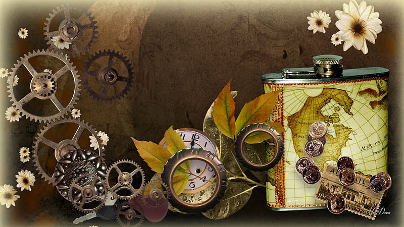 Memories of Fathers, Fathers Day, money, me, pocket watch, sprockets, Papa,  coins, HD wallpaper | Peakpx