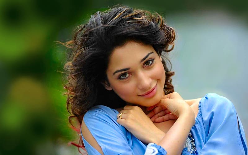 Smile, Brunette, Celebrity, Actress, Tamannaah Bhatia, Bollywood, HD wallpaper