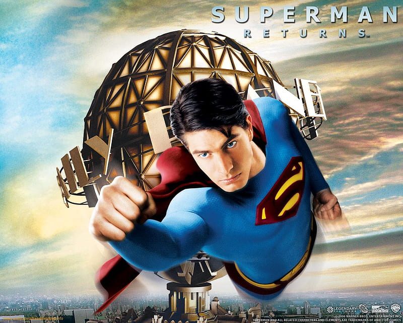 Superman Returns, brandon routh, movie, cartoon character, hollywood, krypton, HD wallpaper