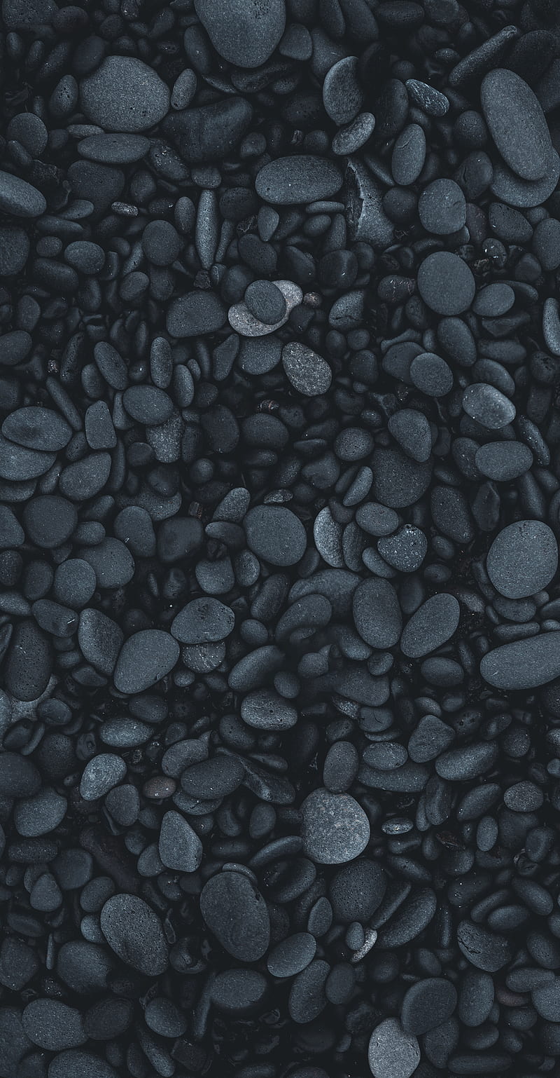 Black Stone, beach, black, marble, pebbles, stone, stones, HD phone  wallpaper | Peakpx
